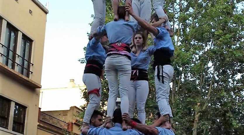 La Jove va actuar a Festa Major de Gavà, amb una bona diada de castells de 6