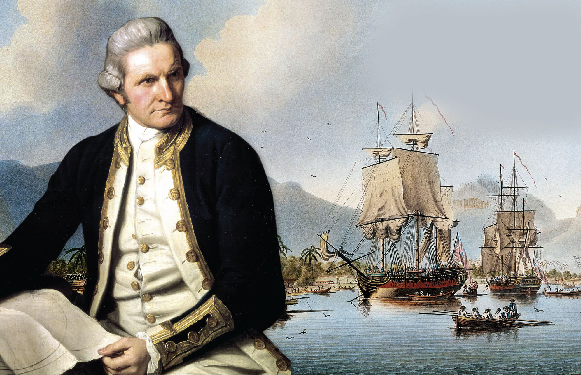 Mort a Hawaii de l’explorador britànic James Cook