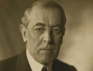 El president EEUU Woodrow Wilson pateix un atac que el paralitza parcialment