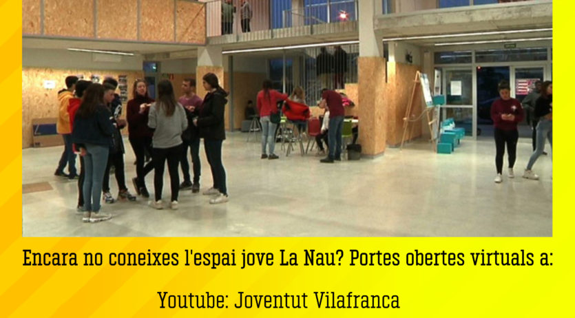 Neix #LaNauVirtual, el nou projecte de l’Espai Jove La Nau en clau de confinament