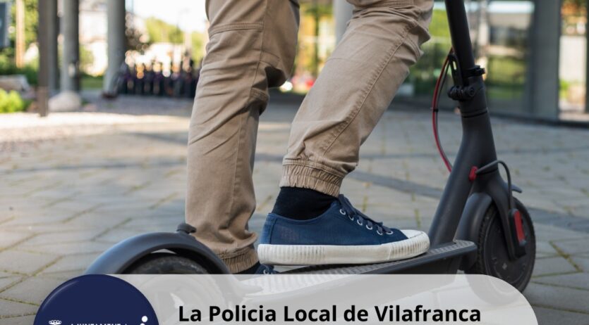 La Policia Local de Vilafranca cursa 69 denúncies a patinets en dues setmanes