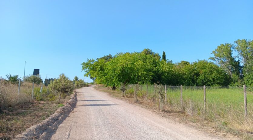 Finalitzen les actuacions de manteniment en diversos camins rurals de Vilafranca