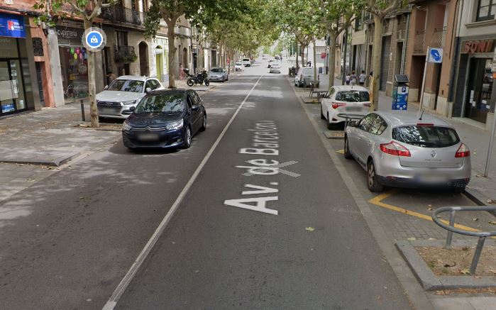 Dos ferits lleus en un accident a l’avinguda de Barcelona de Vilafranca