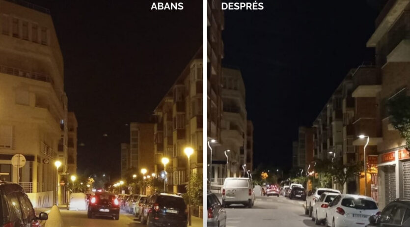 Un 65% de l’enllumenat de Vilafranca serà amb LED abans de final d’any