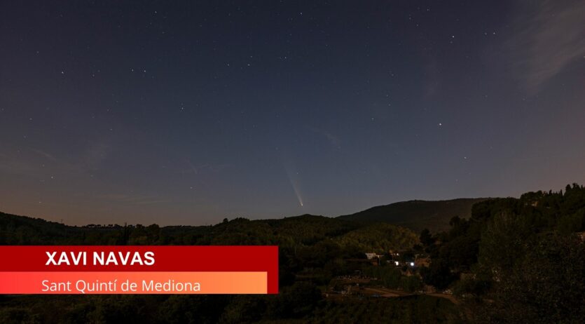 El ‘cometa del segle’ ja és visible al Penedès: quan i ơn es podrà veure?