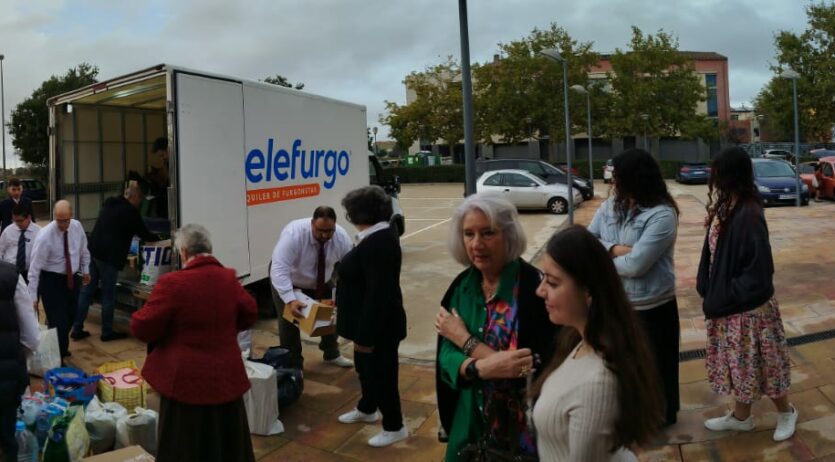 L’Església de Jesucrist dels Sants dels Últims Dies recull aliments i material per València