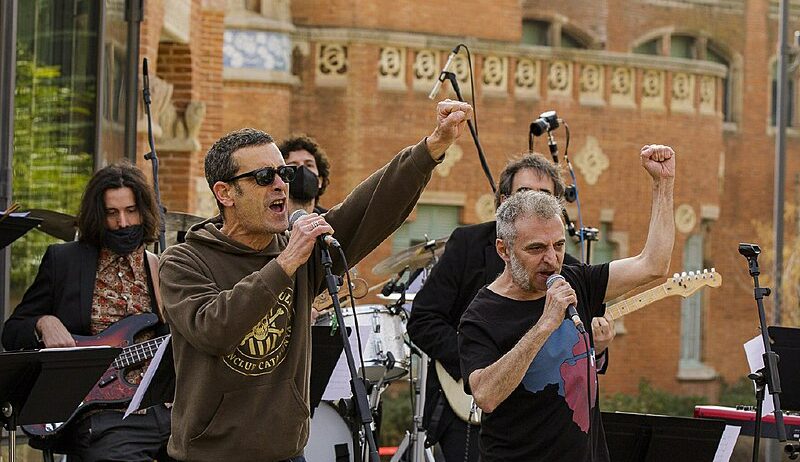 Concert de Dr Calypso a Sant Pere de Riudebitlles a benefici d’un camp de refugiats palestins